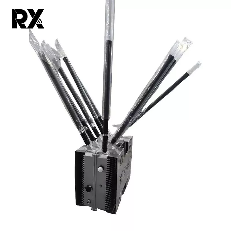 10kanálové celopásmové 360° detekční rušící zařízení