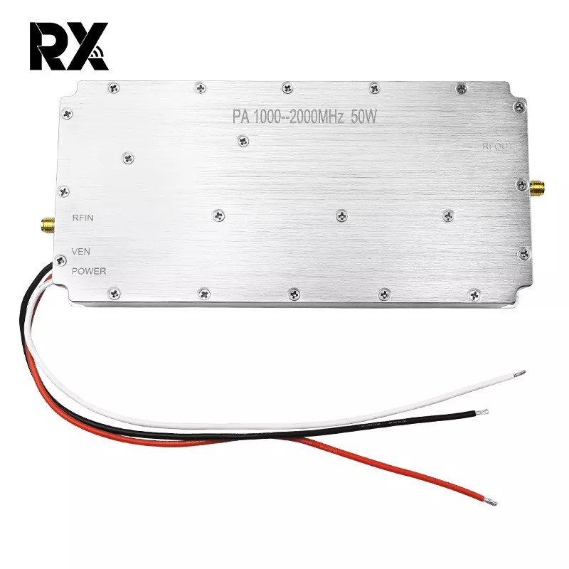 50W 1000-2000MHz výkonový zesilovač bez zdroje signálu